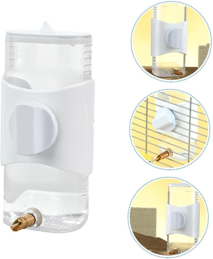 Automatic Bird Waterer 500ml Parrot Drinking Device for Cages Easy to Install - Image 5